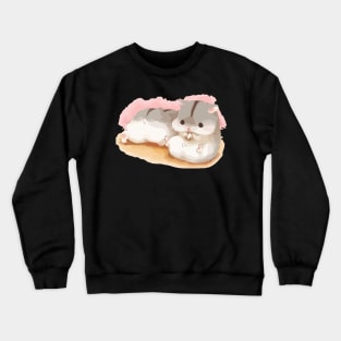 Couple hamsters Crewneck Sweatshirt